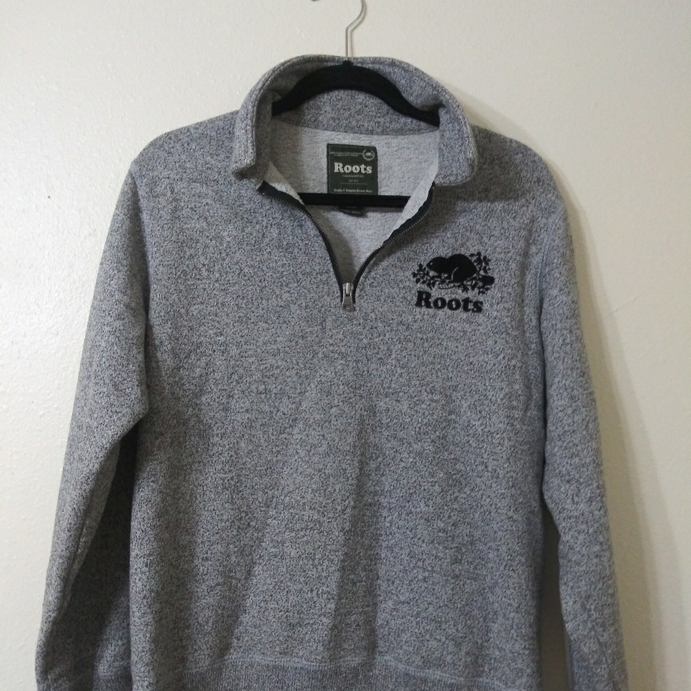Roots zip sweatshirt
